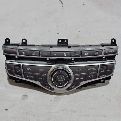 Infiniti M56 M37 M35H aire acondicionado y control de información GPS 28395-1MA3B 2011-2013 OEM Foto 1 de 4
