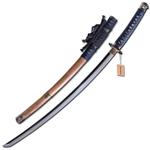 MURASAME Tachi Katana Schwert T10 Stahl Choji Hamon Hadori - poliert rasiermesserscharf - Bild 1 von 13