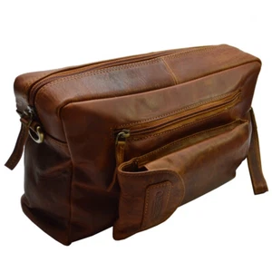 flevado large wrist combinable as shoulder bag large storage brown - Picture 1 of 4