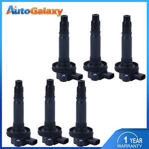 6X Ignition Coils For Ford Edge F-150 Lincoln MKS MKT MKX Mazda 6 CX-9 UF553 - Picture 1 of 10