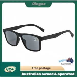 Mens Women Magnifying Eyeglasses Sunglasses Tinted Fashion Reading Glasses - Picture 1 of 14