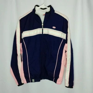 Hanes Sport Girls Youth Athletic Zip Front Running Workout Jacket Windbreaker XL - Picture 1 of 5