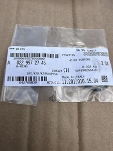 MERCEDES-BENZ TRANSMISSION VALVE BODY O-RING GENUINE MERCEDES A0229972745 - Picture 1 of 2