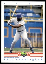 1992 Classic Best Earl Cunningham Winston-Salem Spirits #316