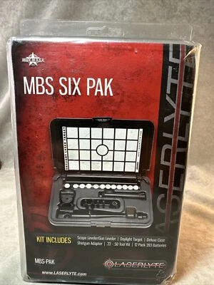 LaserLyte MBS SIX PAK .22 - .50 Cal For Use With MBS-1, MBS-1722 - Image 1 of 4