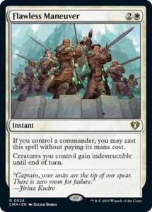 Flawless Maneuver [Commander Masters] CMM RARE MtG TCG Card # 0024 - Picture 1 of 1