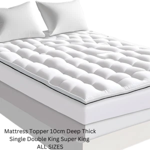 Colchón Topper Calidad Hotel 10cm Profundidad Transforma tu Cama con Amortiguación Extra - Imagen 1 de 5