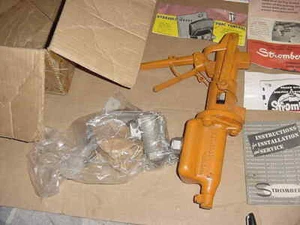  NOS 50s 60s Stromberg Hydraulic Parking Breakaway Brake AIRSTREAM Camper Option - Picture 1 of 7