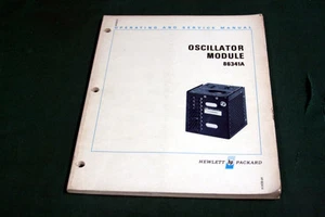 HP 86341A OPERATING AND SERVICE MANUAL - Bild 1 von 1