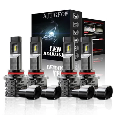 LED Headlight Bulbs Kit For Mazda 626 ES LX DX Sedan 4-Door 2.0L 2.5L 1993-1997 - Изображение 1 из 4