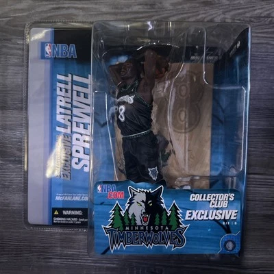 McFarlane Latrell Sprewell Club de Coleccionistas Minnesota Timberwolves 2004  Foto 1 de 2