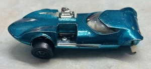 Vtg 1968 Hot Wheels Redline Twinmill Blue Mattel Original Toy Car No Back Wheels - Picture 1 of 7