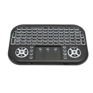 Mini Wireless BT Keyboard With Touchpad Support 2.4GHz RF Multi Touch Recha Kit - Picture 1 of 12