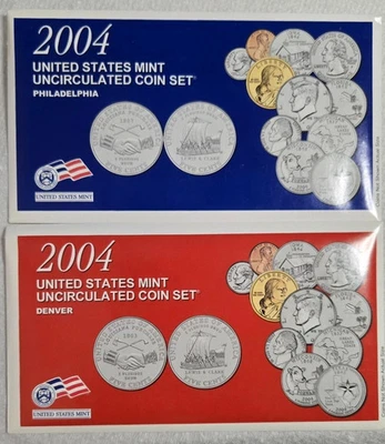 2004 United States Mint UncirculatedCoin Set - Image 1 of 4