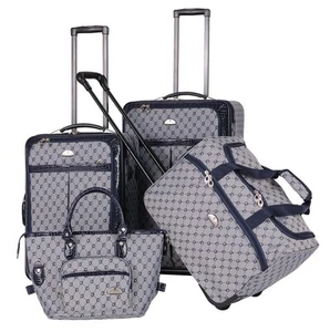 Luggage Signature 4 Piece Set, Navy, One Size - Picture 1 of 4