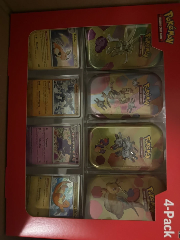 Sams club 4 Mini Tins Pokemon 151  - Image 1 of 1