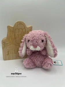 BNWT! 100% Genuine Jellycat Yummy Bunny Tulip Pink & Hangtag Protector - Picture 1 of 7