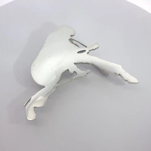 Estate Silver Elvis Presley Silhouette Belt Buckle - Picture 1 of 6