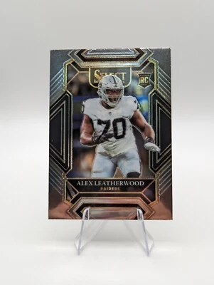 Alex Leatherwood 2021 Panini Select Club Level RC #286 Raiders - Image 1 of 2