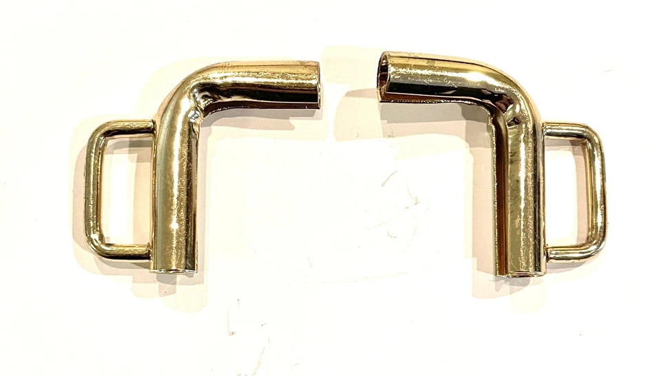 4 Pcs Shiny Gold Metal L Bag & Fashion 6mm Rope Hardware Suits 20mm Strap - Image 1 of 4