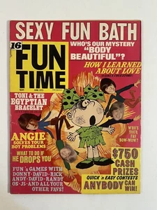 6/1973 FUN TIME 16 MAGAZINE Donny, David, Rick, Gloria, Comics Puzzles Articles - Picture 1 of 3