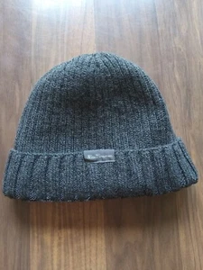 Ben Sherman, Gray Faux Fur Lined Knit Cuff Beanie, Men's One Size - Picture 1 of 5