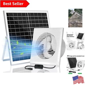 Convenient 20W Solar Ventilation Fan with Extended Warranty - Easy Installation - Picture 1 of 11