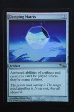 Magic The Gathering MTG DAMPING MATRIX FOIL Mirrodin NM Near Mint