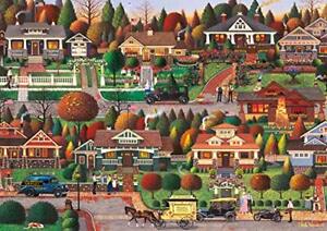 Buffalo Games - Charles Wysocki - Labor Day in Bungalowville - 300 Large Piec...