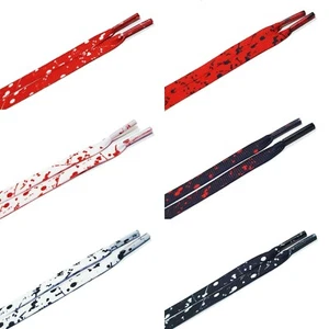 Cement Flat Shoe Laces for Air Jordan AJ 3 4 5 6 Kobe Kyrie Asics KD Force IV V - Picture 1 of 10