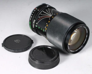 OLYMPUS OM ZUIKO 35-105MM 1:3.5-4.5 ZOOM LENS WITH LENS CAPS STICKY APERTURE - Picture 1 of 5