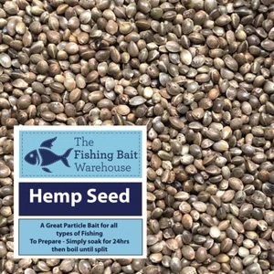 Hemp Seed, 5kg, 10kg, 15kg, 25kg - Carp Fishing Particle, Tench, Bream - Picture 1 of 1