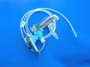icemaker Water valve 12490801 + tubing + WH / 120V / from NEW Amana icemaker kit - Picture 1 of 6