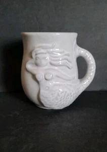 Jonathan Adler Utopia Mermaid And Whale Glazed Stoneware Mug - Picture 1 of 8