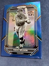 Hack Wilson 2023 Panini Prizm Blue Prizm Card #082/149 Chicago White Sox 