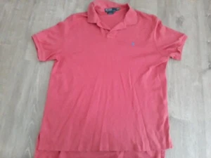 Polo By Ralph Lauren Custom Fit Kurzarmhemd mit 2 Knöpfen und Kragen. Gr. L. - Bild 1 von 6