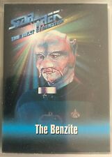 Star Trek TNG - Playmates Action Figure Trading Card - The Benzite