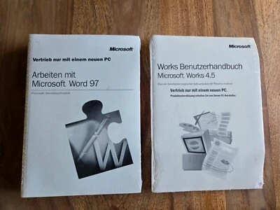 Microsoft Works 4.5 + Arbeiten mit Word 97, Buch, CD + Lizenz - Bild 1 von 2