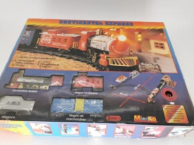 CONTINENTAL EXPRESS CIRCUIT DE TRAINS A PILE COMPLET  +++ - Immagine 1 di 4