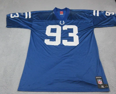Camiseta deportiva para hombre Dwight Freeney Indianapolis Colts XL azul NFL fútbol Reebok Foto 1 de 4