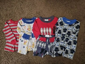 Hanna Andersson Pajamas Size 18-24 months / 80cm LOT of 4 - Picture 1 of 5