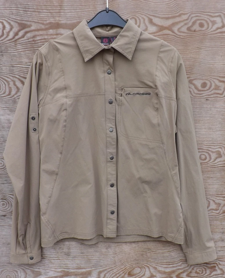 Wild Roses D-Eyre Damenhemd, elastisches Reisehemd, Wanderhemd  Größe 36 - Bild 1 von 1