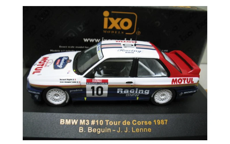 IXO MODELS RAC 040 BMW  M3 Tour de course 1987 1/43 SCALE DIE CAST MODEL - Immagine 1 di 1
