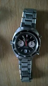 Heuer Vintage Autavia Stahl Auto 42mm - Bild 1 von 2