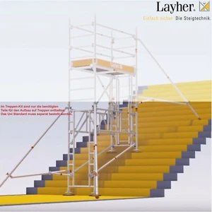 Layher Uni Standard Fahrgerüst, Treppen-Kit Erweiterung Typ 2, Art. 1601.192 - Bild 1 von 4