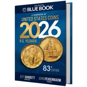 2026 Blue Book: Handbook of United States Coins, 83rd Ed. Hardbound - Picture 1 of 5