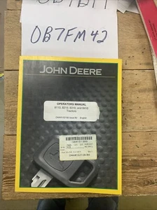 John Deere 8110, 8210, 8310, & 8410 Tractors OMAR152156 Operator Manual Book - Picture 1 of 15