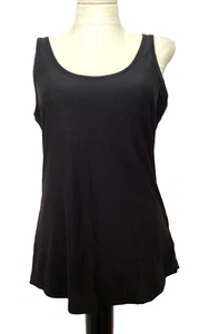 NO BOUNDARIES FITTED SUPERSOFT BLACK SOOT SCOOP Stretch Knit TANK SZ. Jr. XL* - Picture 1 of 8