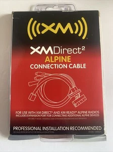 Audiovox CNPALP1 XM Direct2 Alpine Connection Cable New Includes Expansion Port - Picture 1 of 10
