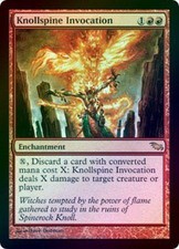 Knollspine Invocation - Foil Played MTG Shadowmoor Magic 2B3
